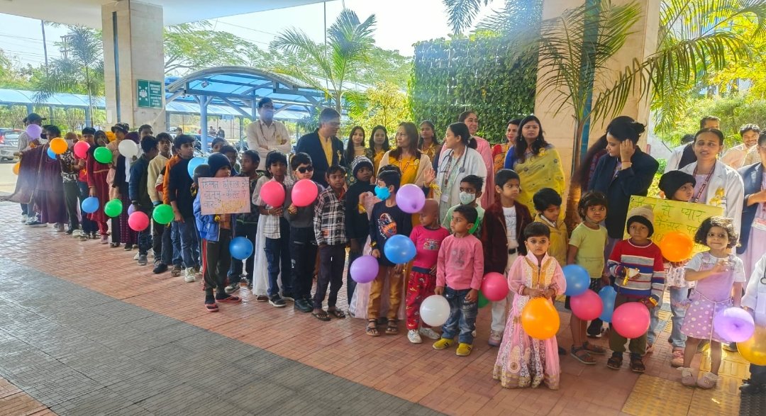 बाल कैंसर रोग को लेकर एम्स की जागरूकता